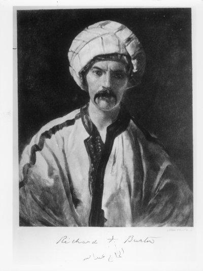 Sir Richard Burton (1821-90) da English School